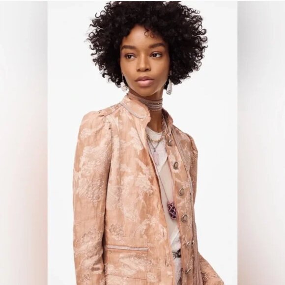 Zara Limited Edition Jacquard Jacket - Picture 2 of 12